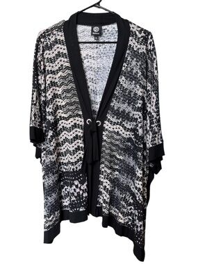 Bobeau Evening Cardigan Size Large Over Sized